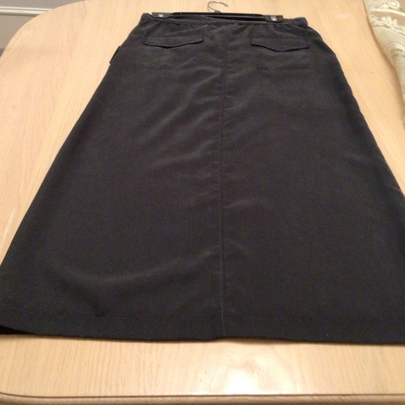 NWOT Black summer midi skirt - Picture 6 of 10